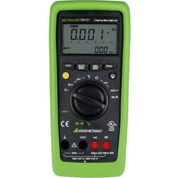 Gossen Metrawatt - metraline dm 61 Multimetro portatile digitale cat iii 600 v, cat iv 300 v Display (Counts): 6600