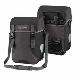 Ortlieb Sport-Packer Plus F4904 Bike Panniers, Pair Rear 30 Liters, Granite/Black