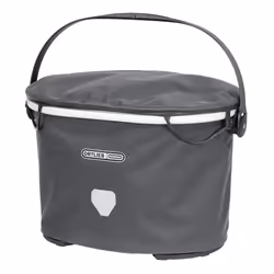 Ortlieb Up-Town Urban, Frontale, Borsa da bicicletta, Grigio, 17,5 L, 5 kg, Germania