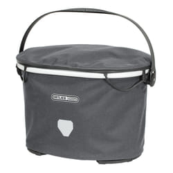 Ortlieb Up-Town Urban Frontale Borsa da bicicletta 17,5 L Grigio
