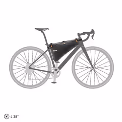 Ortlieb Frame-Pack RC Cornice Borsa da bicicletta 6 L Nero - Vista aggiuntiva 7