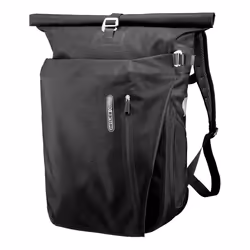 Ortlieb Vario PS QL2.1, Posteriore, Borsa da bicicletta, Nylon, Nero, 20 L, 9 kg