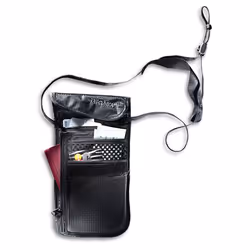 Tatonka Skin Neck Pouch Portafoglio da viaggio Nero Poliammide - Vista aggiuntiva 2