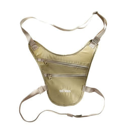 Tatonka Skin Chest Holster Portafoglio da viaggio Beige Poliammide