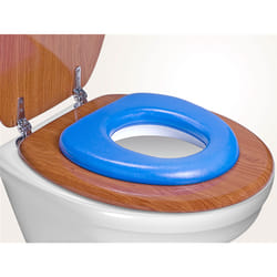 reer 4811.1 sedile WC Seduta morbida per wc PVC Blu