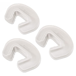 reer 70059 lucchetto per la sicurezza del bambino Copertura/blocco maniglia della porta per bambini Trasparente 3 pz