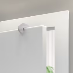 reer 70059 lucchetto per la sicurezza del bambino Copertura/blocco maniglia della porta per bambini Trasparente 3 pz