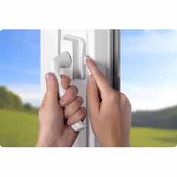 reer 70060 Blocco finestra per bambino Bianco 3 pz - Vista aggiuntiva 4