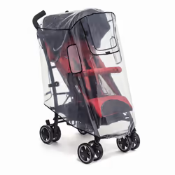 reer 70533 coprigambe da trasporto per bambini Raincover Poliestere, Polietilene acetato di vinile (PEVA) Trasparente