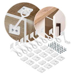 reer 71070 lucchetto per la sicurezza del bambino Serratura per armadietto per bambini Bianco 8 pz