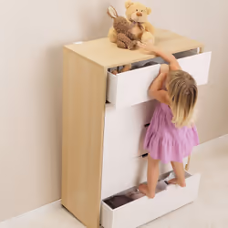 reer Furniture anti-tip kit Bianco 1 pz