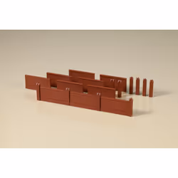 Auhagen 41623, HO (1:87), Rosso