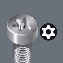 Wera 867/1 Z TORX BO punta per cacciavite 1 pz