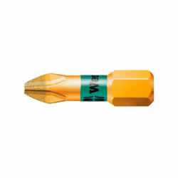 Bit 1/4 per le viti a cross slot PH Diamond n. 851/1 BDC DIN 3126-C 63; ISO 1173 - Deportanza rivestita di diamanti contro le ...