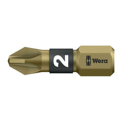 Wera - Bit 855/1 bth 1/4 di pollice pzd 1 L.25mm BiTorsion.extra duro (Per 10)