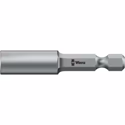 Wera 05135903001, 1 pz, Esagonale, 25,4 / 4 mm (1 / 4"), M10, Acciaio inox, 50 mm