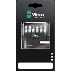 Wera 05073406001 punta per cacciavite 7 pz