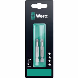 Dettagli tecnici Caratteristiche (inserti) BiTorsion Dimensione (Cacciavite) PH 1 Dimensione del prodotto, lunghezza 50 mm Fo ...
