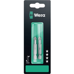 Wera - 855/4 tz sb SiS 05134384001 Inserto a Croce pz 1 Acciaio per utensili duro f 6.3 2 pz.