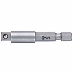 Wera 05311517001, Manico dello strumento manuale, Metallo, Acciaio inox, 16 g, 50 mm, 8 mm