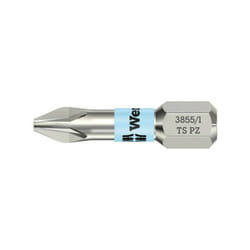 Wera - Suggerimento Per Le Viti Phillips 1/4 '' Pz, In Acciaio Inox Con La Zona Di Torsione, Dimensione: Pz 2, Lunghezza Totale 25 Millimetri