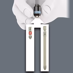 Wera Bit-Check 30 Stainless 1 punta per cacciavite 30 pz - Vista aggiuntiva 8