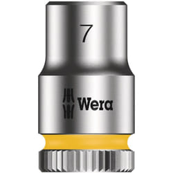 8790 hma Bussola per cricchetto Zyklop con attacco da 1/4', 7.0 mm - Wera