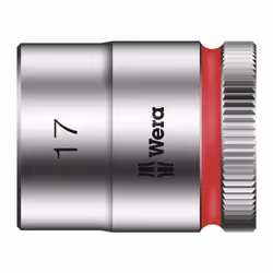 Wera 8790 HMB, Presa elettrica, 3/8", Metrico, 1 testina/e, 17 mm, Acciaio al cromo vanadio