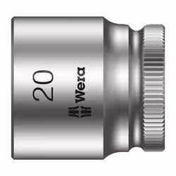 Wera 8790 HMB, Presa elettrica, 3/8", Metrico, 1 testina/e, 20 mm, Acciaio al cromo vanadio