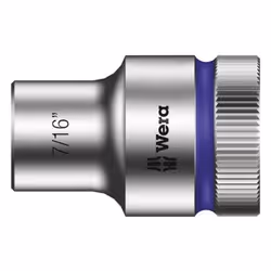 Wera 05003619001, Presa elettrica, 1/2", Imperiale, 1 testina/e, 7/16", Acciaio al cromo vanadio