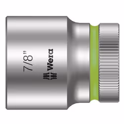 Wera 05003628001, Presa elettrica, 1/2", Imperiale, 1 testina/e, 7/8", Acciaio al cromo vanadio