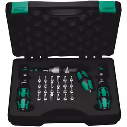 Kit di giraviti dinamometrici Kraftform Per inserti con codolo esagonale da 1/4 Con inserti Hex-Plus, TORX e TORX PLUS In una ...