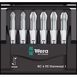 Wera 05056471001 punta per cacciavite 6 pz