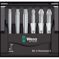 Wera 05056473001 punta per cacciavite 6 pz