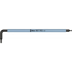 Wera - Maschio Chiave Angolata Multicolore, Di Sistema. Metric, Blacklaser, Hex-Plus, 3Mm Multicolore