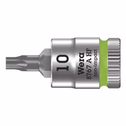 Wera 8767 A HF, 1 pz, Torcia, 1/4", TX10, 28 mm, Repubblica Ceca