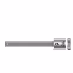 Wera 05003042001, Presa elettrica, 3/8", Metrico, 1 testina/e, 9 mm, Acciaio al cromo vanadio