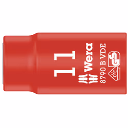 Wera 05004955001, Presa elettrica, 3/8", Metrico, 1 testina/e, 11 mm, 46 mm