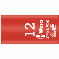 Wera 05004956001, Presa elettrica, 3/8", Metrico, 1 testina/e, 12 mm, 46 mm