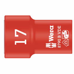 Wera 05004961001, Presa elettrica, 3/8", Metrico, 1 testina/e, 17 mm, 46 mm