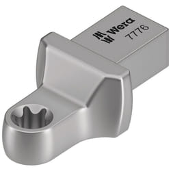 Wera 7776 Torque wrench end fitting Argento 1 pz