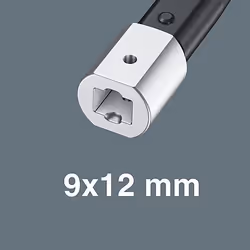 Wera 7771 Torque wrench end fitting Argento 1 pz