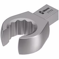 Wera 7775, Torque wrench end fitting, Argent, 1 pièce(s), Acier C-V (Chrome-Vanadium)