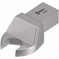 Wera 7780, Torque wrench end fitting, Argento, 1 pz, Cromo-vanadio (Cr-V)