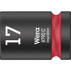 05004574001 Inserto a bussola 17 mm 1 pezzo 1/2 - Wera
