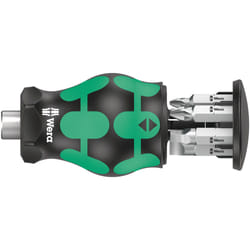 Wera Kraftform Kompakt Stubby Magazin 5 Cacciavite con punte multiple Cacciavite dritto