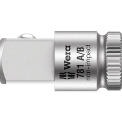 Wera - 781 a/b 05042670001 Inserto giravite a bussola 3/8 pollici Impronta (cacciavite) 1/4 (6.3 mm) 1 pz.