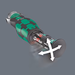Wera 05004281001 chiave a cricchetto 18 pz Nero, Verde - Vista aggiuntiva 6