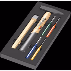 Wera 05150182001 martello Set di mazzuole a testa battente Nero, Legno - Vista aggiuntiva 4