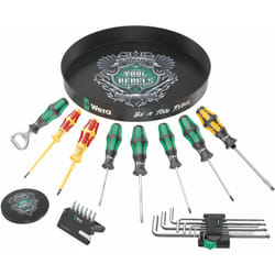 Set di cacciaviti tondi Wera One 3 Vassoio in edizione limitata, 29 pezzi